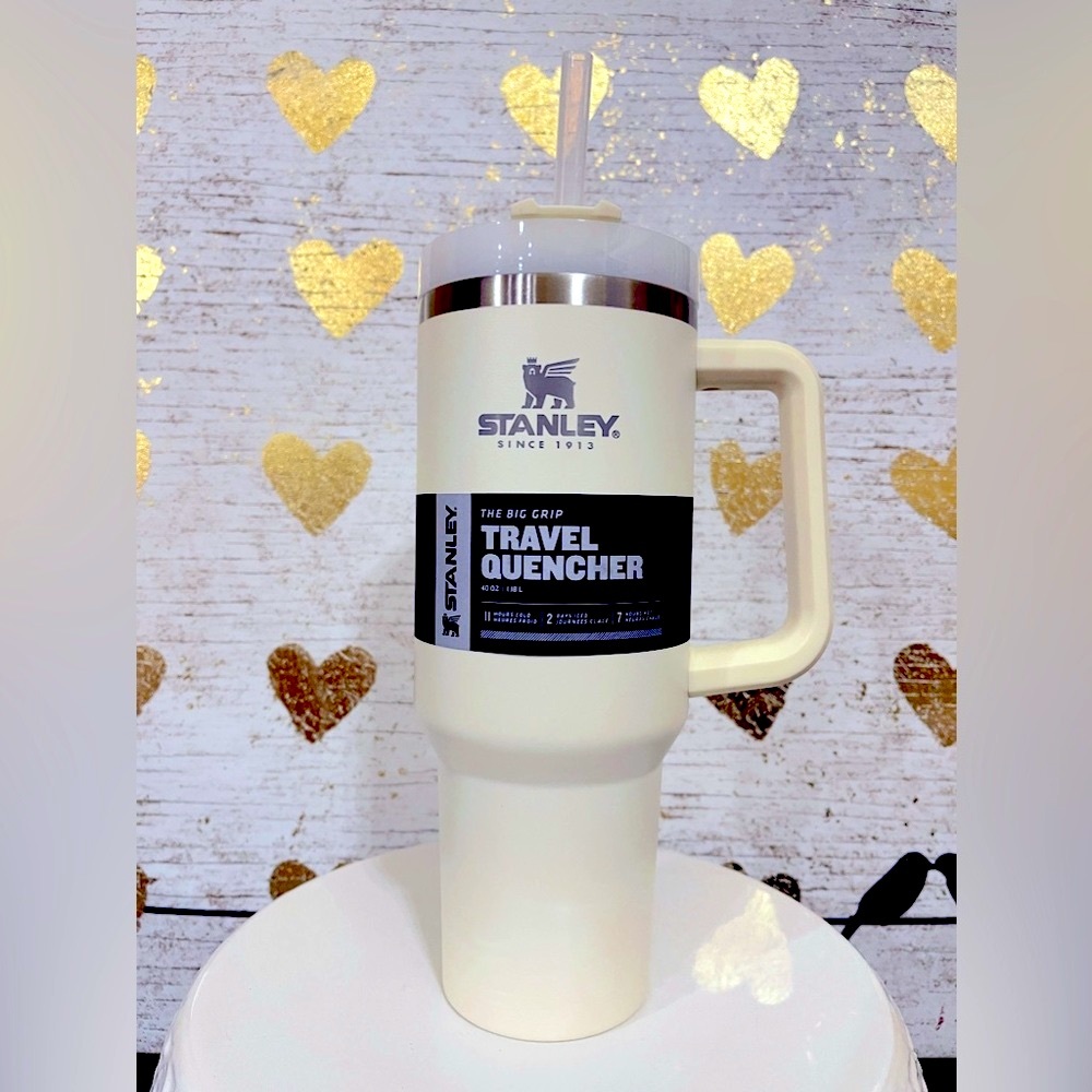 NWT Stanley Cream 40 oz. Adventure Quencher Tumbler - Limited Edition